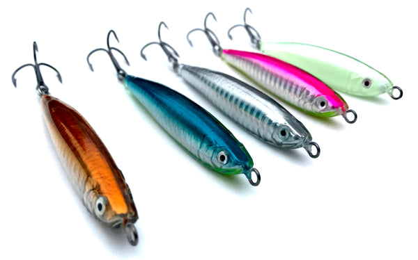 Epoxy Resin Fishing Jig Lure (3.5 inch / 1.75 Ounce) - Great for Inshore  and Offshore Game Fish
