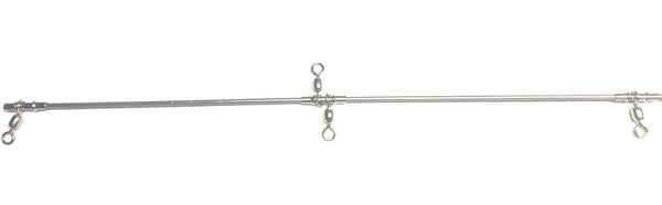 Spreader Teaser Bar - Unrigged (Stainless Steel / Double Swivel Hub) – Bay  State Tackle